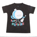 Boys Printed Half Sleeves T-Shirt 4727 - Black, Kids, Boys T-Shirts, Chase Value, Chase Value
