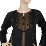Women's Embordered 3 Piece Suit - Black, Women, Shalwar Suits, Chase Value, Chase Value