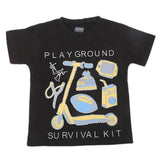 Boys Half Sleeves Jersey T-Shirt 4125 - Black, Kids, Boys T-Shirts, Chase Value, Chase Value