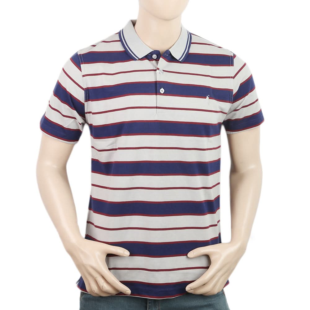 Men's PC Yarn Dyed Half Sleeves Polo - Multi, Men, T-Shirts And Polos, Chase Value, Chase Value
