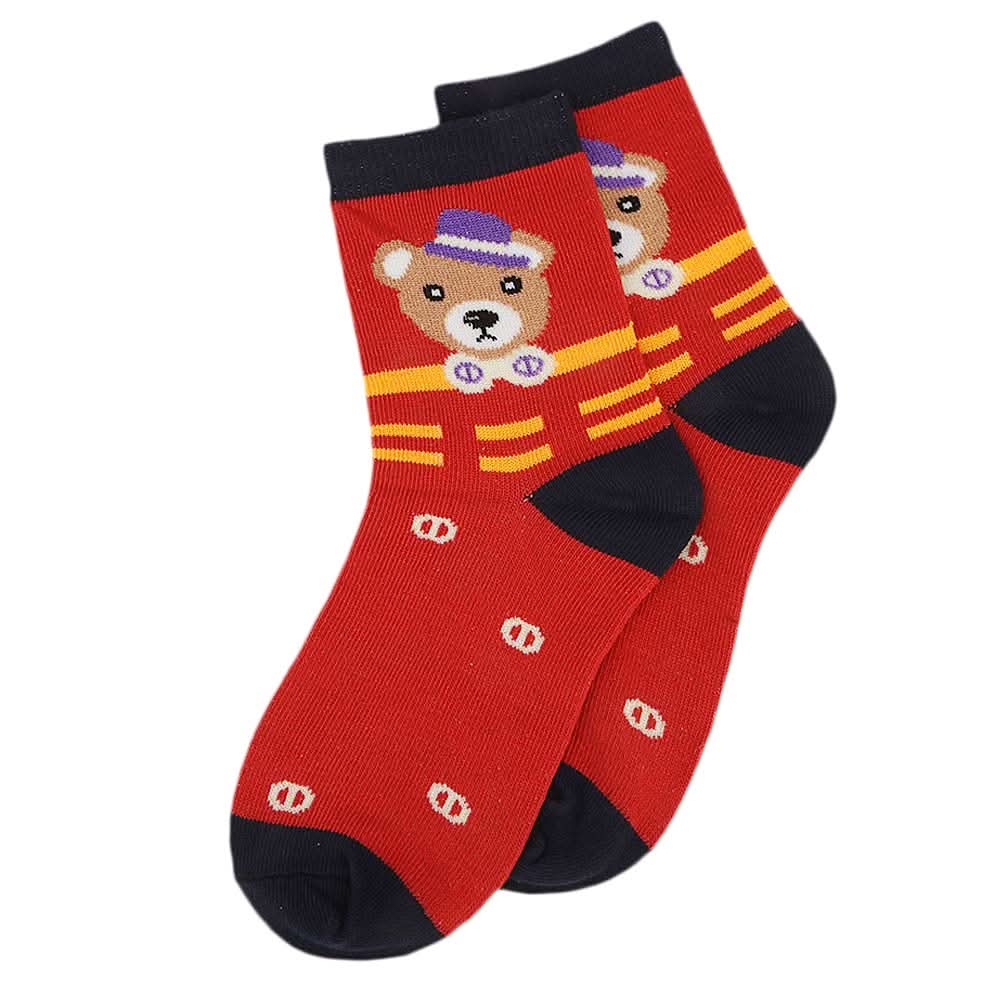 Kids Fancy Socks - Red, Kids, Boys Socks, Chase Value, Chase Value