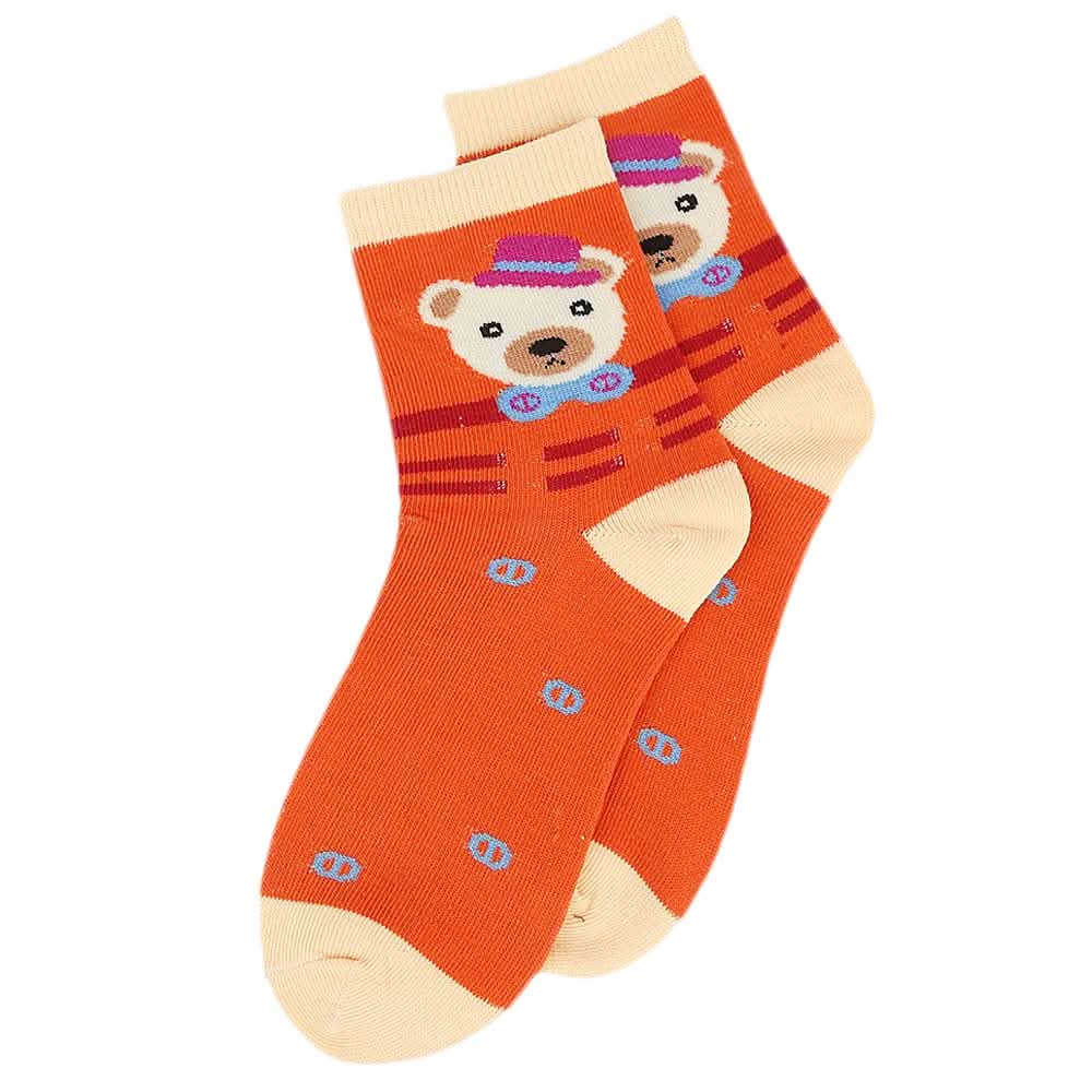 Kids Fancy Socks - Orange, Kids, Boys Socks, Chase Value, Chase Value