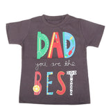 Boys Printed Half Sleeves T-Shirt 4734 - Dark Grey, Kids, Boys T-Shirts, Chase Value, Chase Value