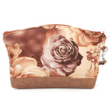 Women's Flower Printed Pouch - Brown, Women, Wallets, Chase Value, Chase Value