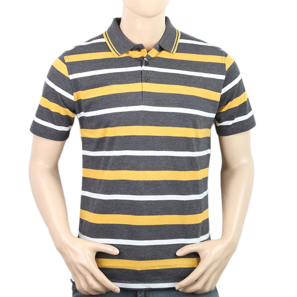 Men's PC Yarn Dyed Half Sleeves Polo - Multi, Men, T-Shirts And Polos, Chase Value, Chase Value