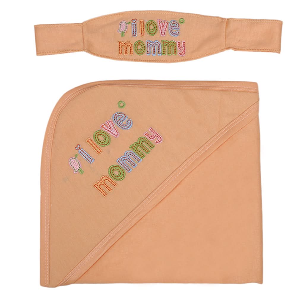 Newborn Wrapping Sheet - Peach, Kids, Wrapping Sheets, Chase Value, Chase Value