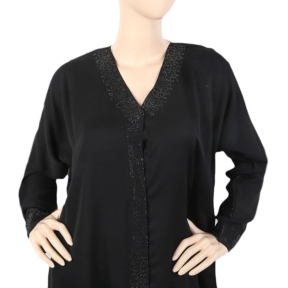 Women's Nag Open Abaya - Black, Women, Abayas, Chase Value, Chase Value