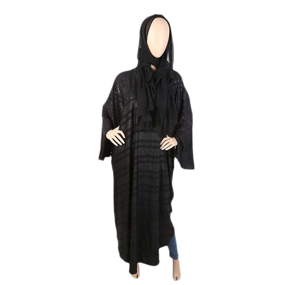 Women's Butter Fly Abaya - Black, Women, Abayas, Chase Value, Chase Value