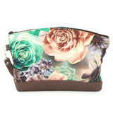 Women's Flower Printed Pouch - Coffee, Women, Wallets, Chase Value, Chase Value