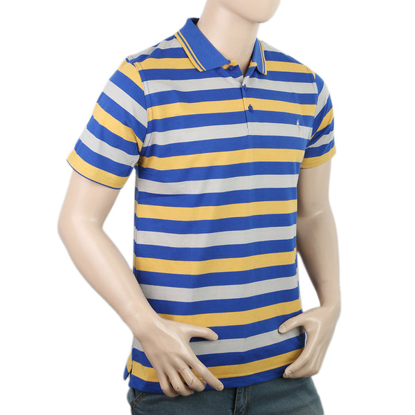 Men's PC Yarn Dyed Half Sleeves Polo - Multi, Men, T-Shirts And Polos, Chase Value, Chase Value