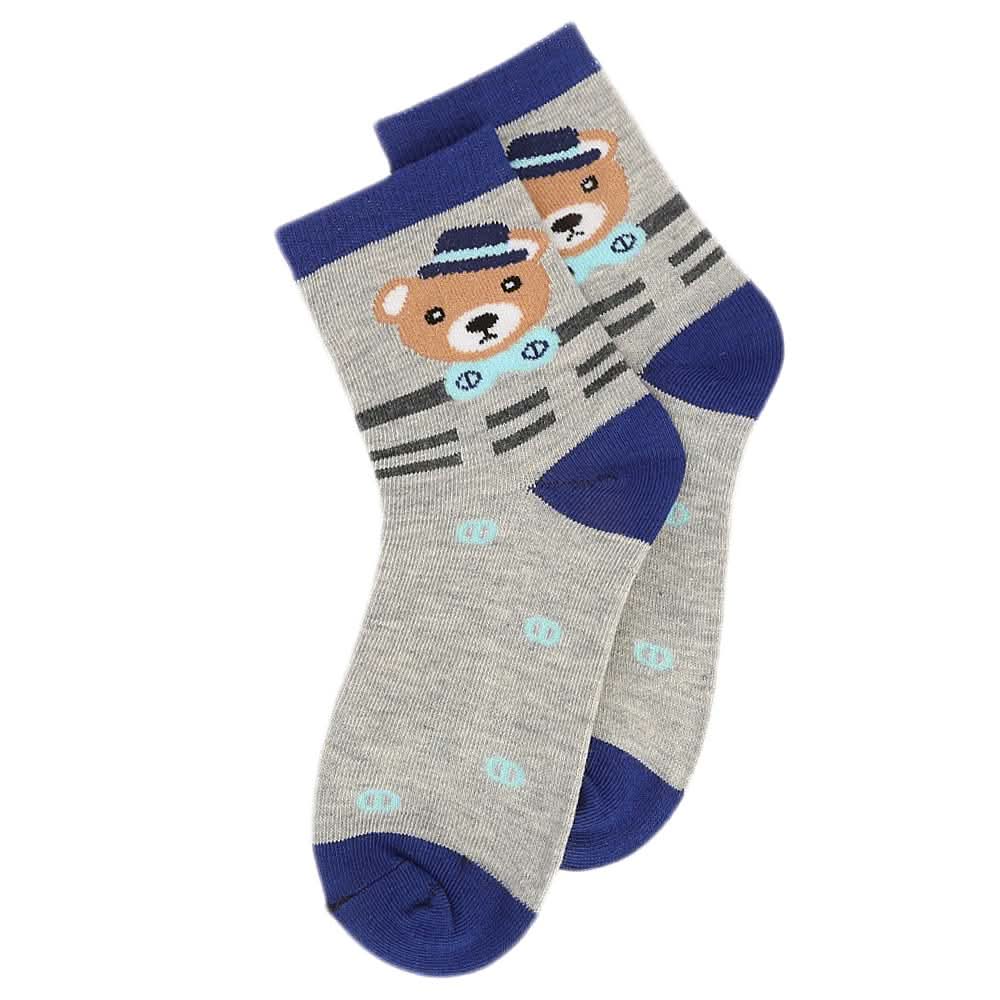 Kids Fancy Socks - Grey, Kids, Boys Socks, Chase Value, Chase Value