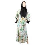 Women's Gown Gala Abaya - Green, Women, Abayas, Chase Value, Chase Value