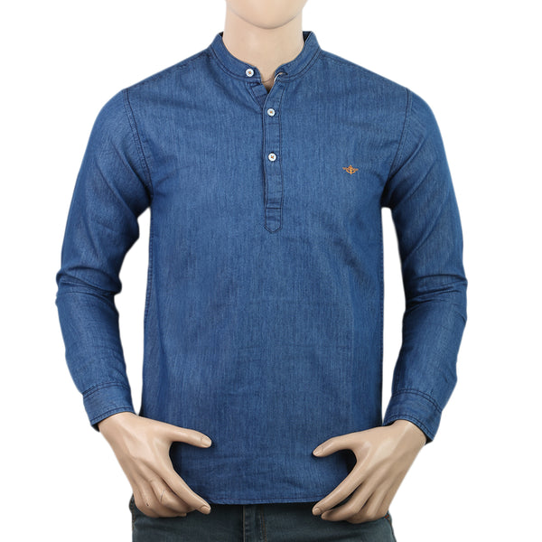 Men's Dockers Denim Shirt - Blue, Men, T-Shirts And Polos, Chase Value, Chase Value