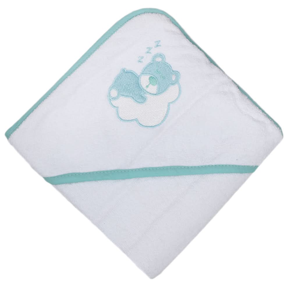 Bath Towel - White, Kids, Bath Accessories, Chase Value, Chase Value