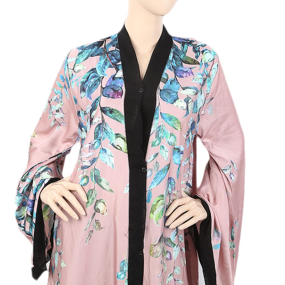 Women's Gown Gala Abaya - Pink, Women, Abayas, Chase Value, Chase Value