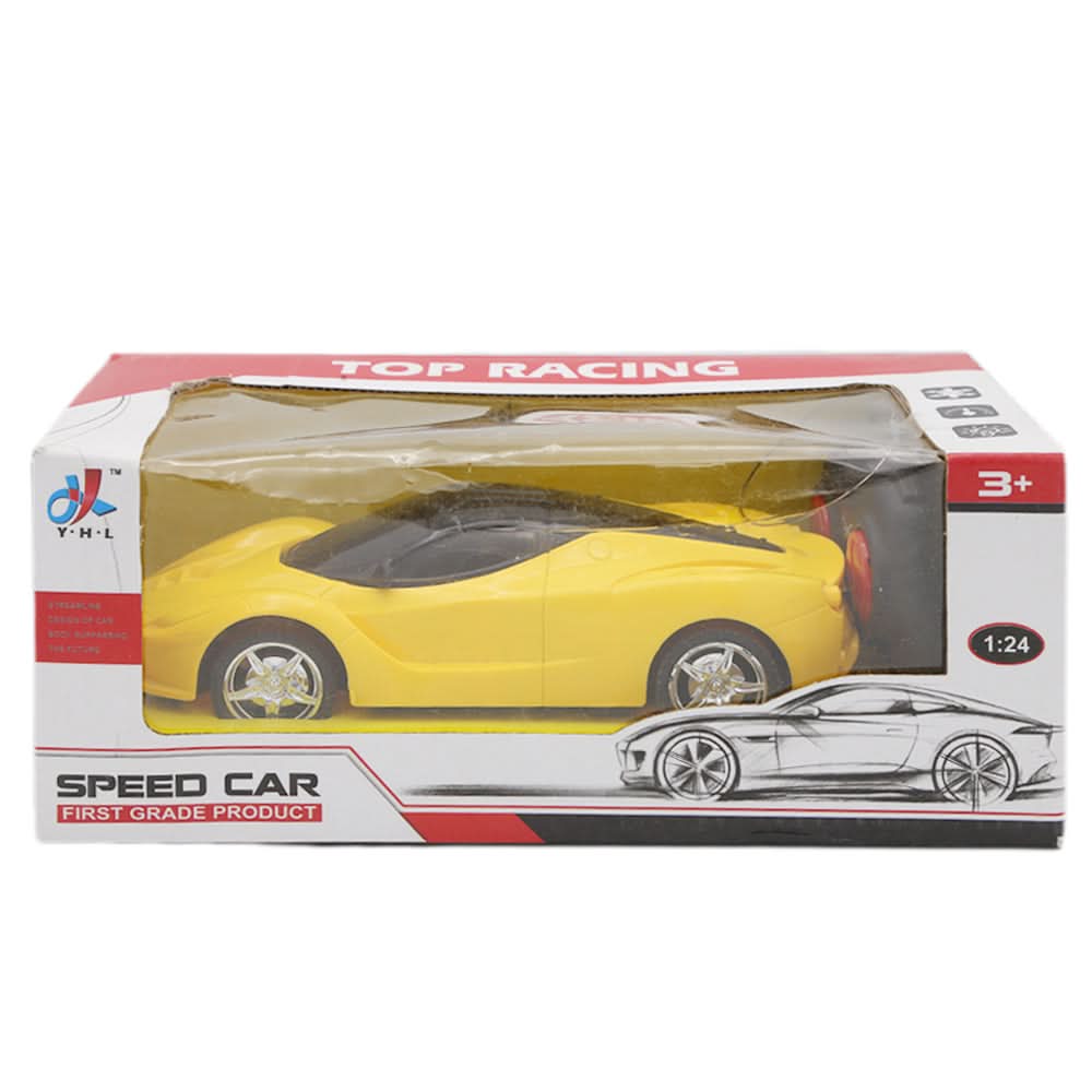 Remote Control Car - Yellow, Kids, Remote Control, Chase Value, Chase Value