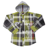 Boys Full Sleeves Casual Shirt - Green, Kids, Boys Shirts, Chase Value, Chase Value