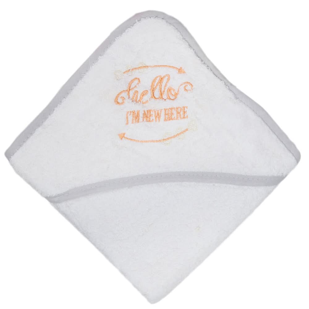 Bath Towel - White, Kids, Bath Accessories, Chase Value, Chase Value