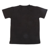 Boys Printed Half Sleeves T-Shirt 4747 - Black, Kids, Boys T-Shirts, Chase Value, Chase Value
