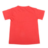 Boys Printed Half Sleeves T-Shirt 4733 - Red, Kids, Boys T-Shirts, Chase Value, Chase Value