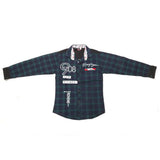 Boys Full Sleeves Casual Shirt - Green, Kids, Boys Shirts, Chase Value, Chase Value