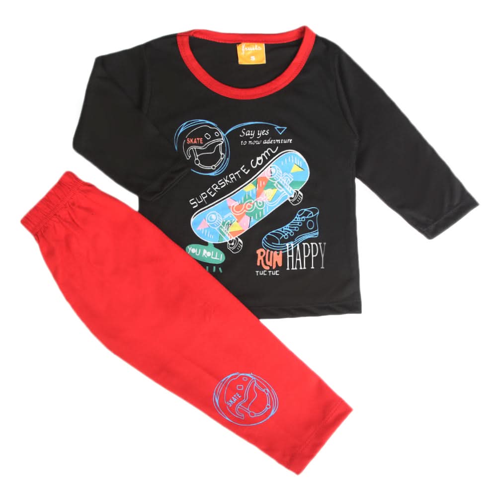 Boys Full Sleeves Suit - Black, Boys Sets & Suits, Chase Value, Chase Value
