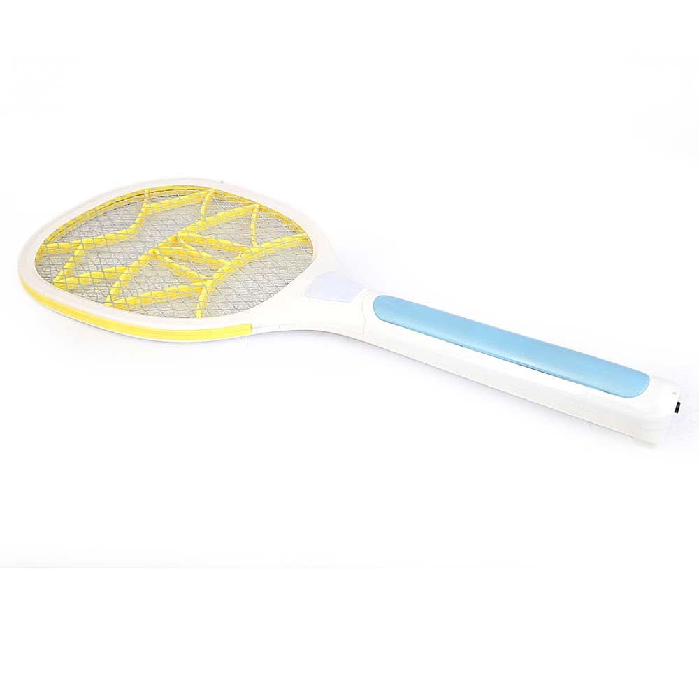 Rechargeable Electric Insect & Mosquito Racket - Yellow, Home & Lifestyle, Emergency Lights & Torch, Chase Value, Chase Value