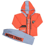 Boys Full Sleeves Suit (42611) - Orange, Kids, Boys Sets And Suits, Chase Value, Chase Value