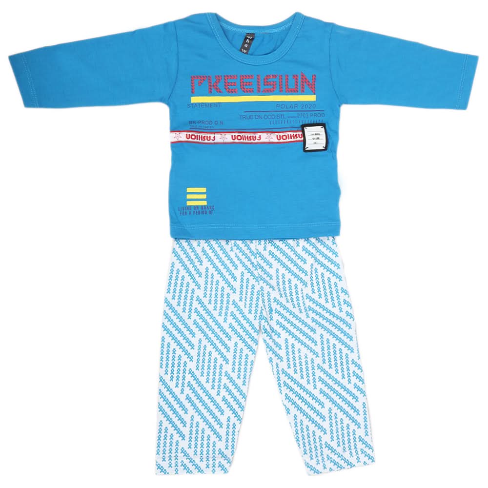 Boys Full Sleeves Suit (42411) - Blue, Kids, Boys Sets And Suits, Chase Value, Chase Value