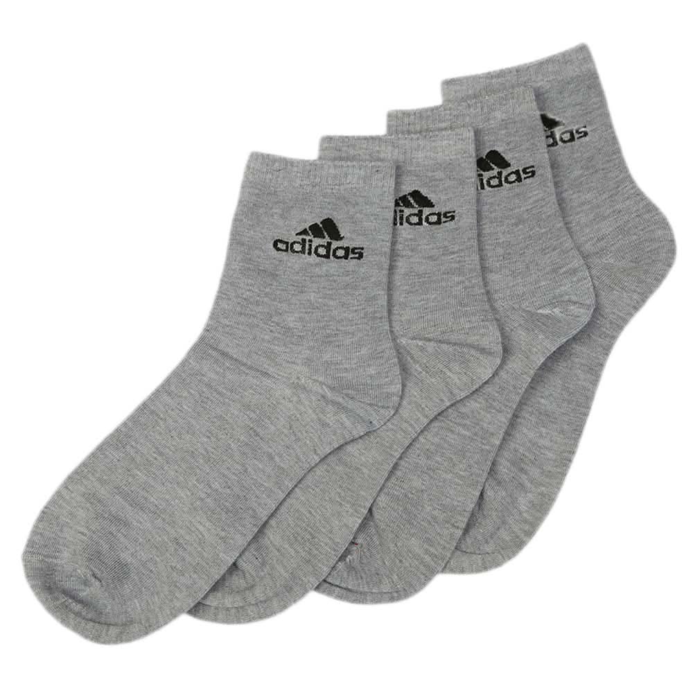 Men's Long Ankle Socks Pack Of 2 - Grey, Men, Mens Socks, Chase Value, Chase Value