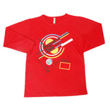 Boys Full Sleeves T-Shirt - Red, Kids, Boys T-Shirts, Chase Value, Chase Value