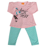 Girls Full Sleeves Suit - Pink, Girls Suits, Chase Value, Chase Value