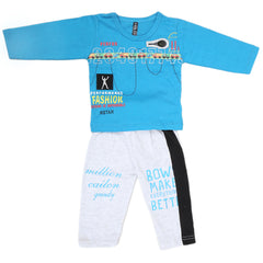 Boys Full Sleeves Suit (42421) - Blue, Kids, Boys Sets And Suits, Chase Value, Chase Value