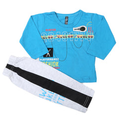 Boys Full Sleeves Suit (42421) - Blue, Kids, Boys Sets And Suits, Chase Value, Chase Value