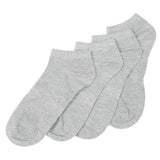 Men's Ankle Socks Pack Of 2 - Light Grey, Men, Mens Socks, Chase Value, Chase Value