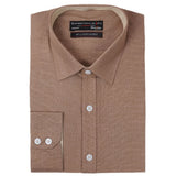 Mens Business Casual Shirt - Brown, Men, Shirts, Chase Value, Chase Value