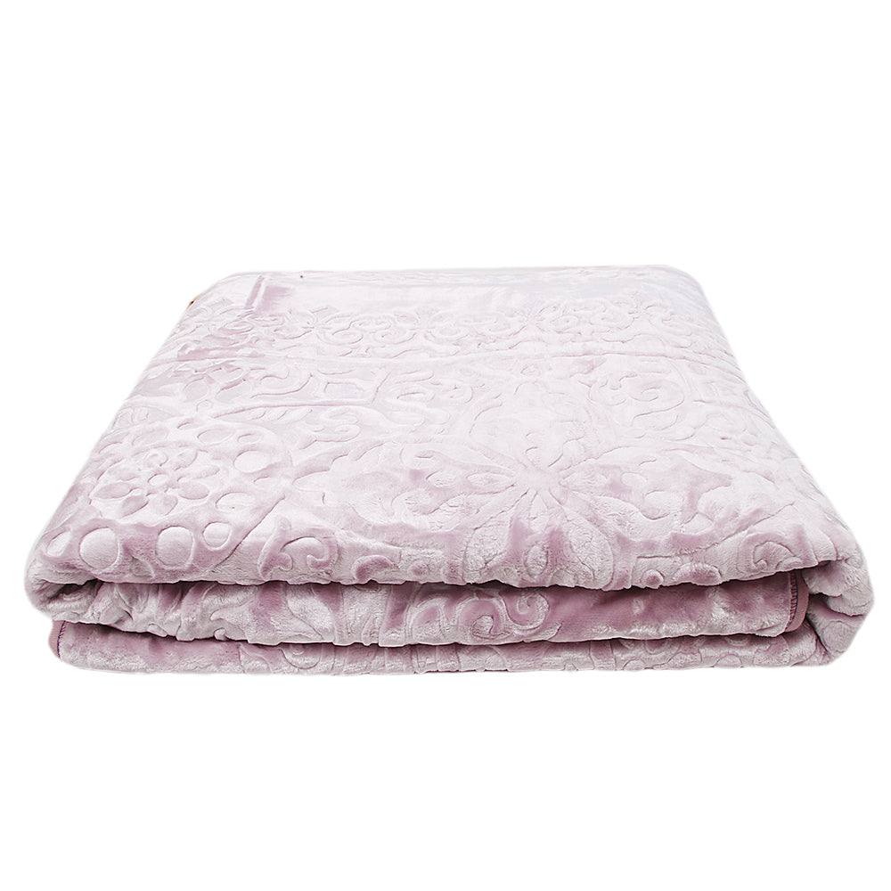 Blanket Ng Best 2 Ply Double Bed - Light Purple, Home & Lifestyle, Blanket, Chase Value, Chase Value
