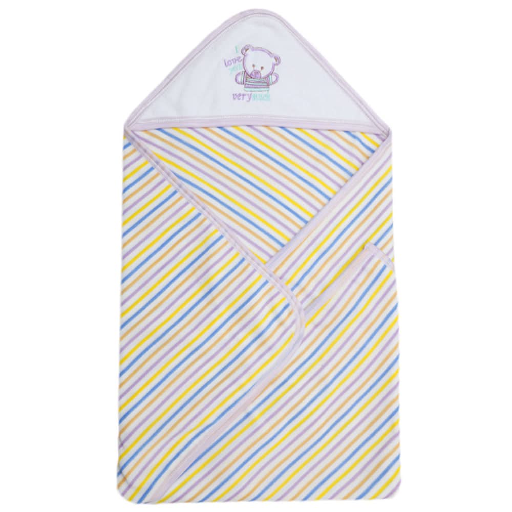 Sunny Bath Towel - L-Purple, Kids, Bath Accessories, Chase Value, Chase Value