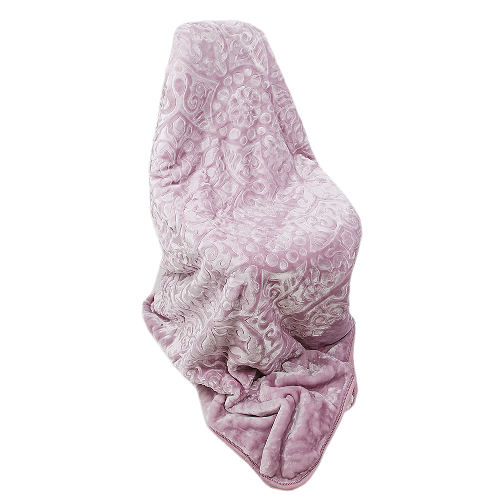 Blanket Ng Best 2 Ply Double Bed - Light Purple, Home & Lifestyle, Blanket, Chase Value, Chase Value