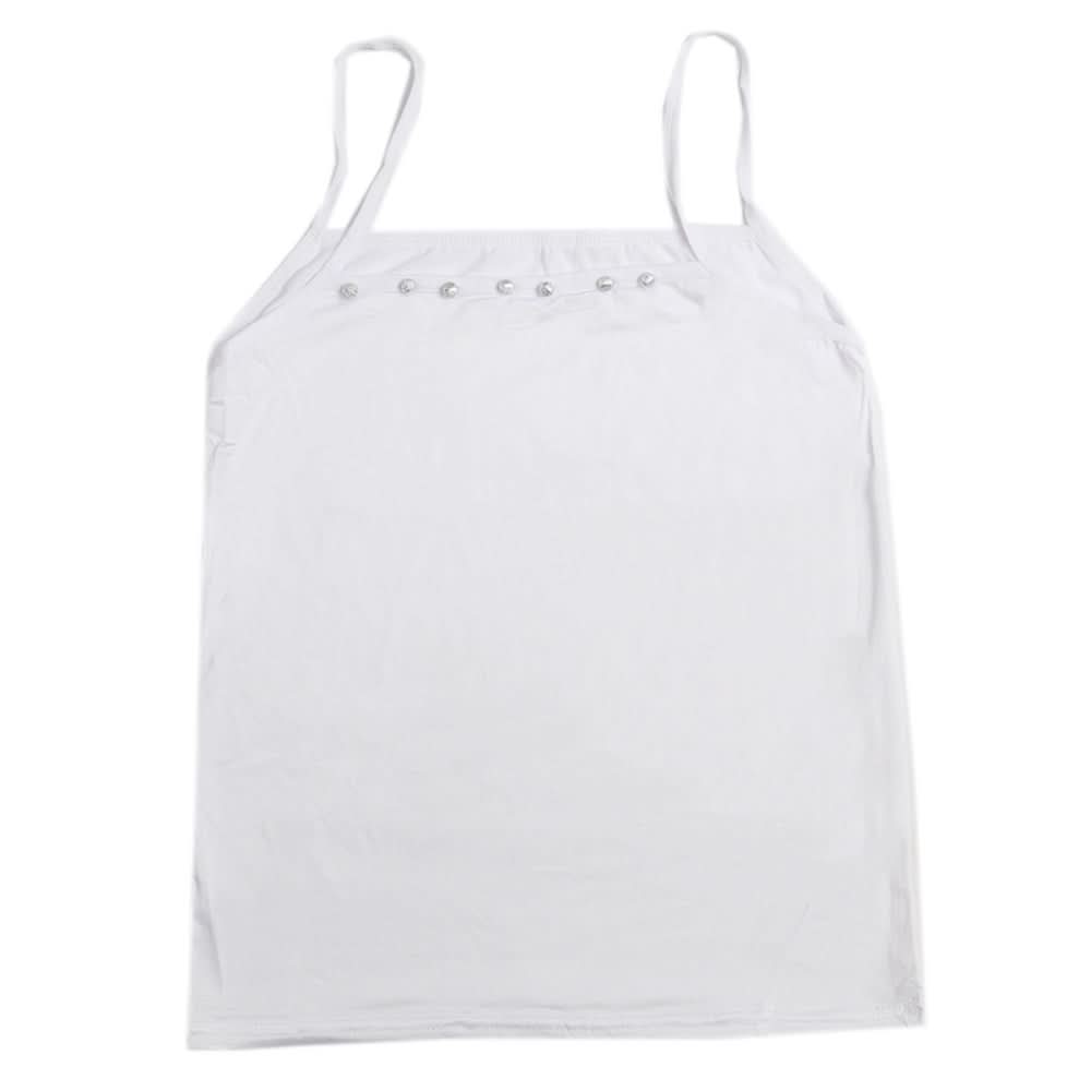 Girls Shameez - White, Girls Shameez Camisole & Biddies, Chase Value, Chase Value