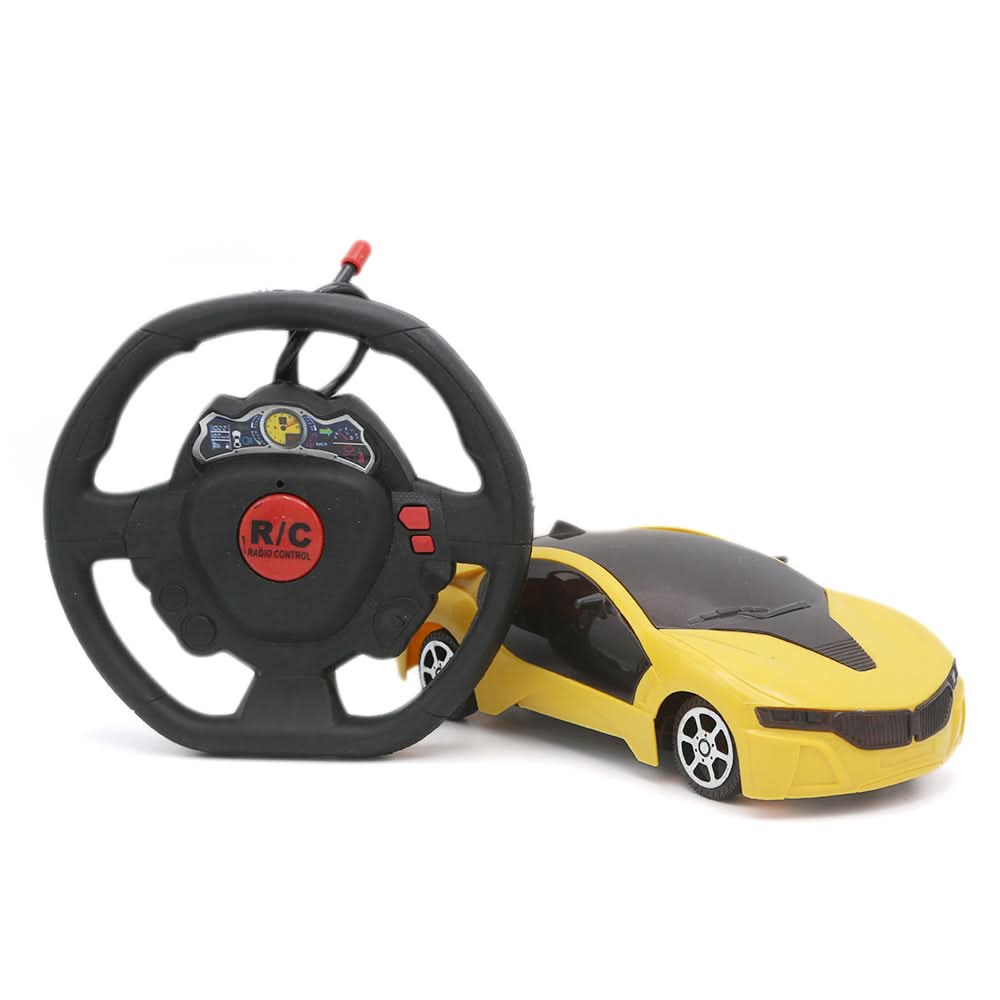 Remote Control Car - Yellow, Kids, Remote Control, Chase Value, Chase Value