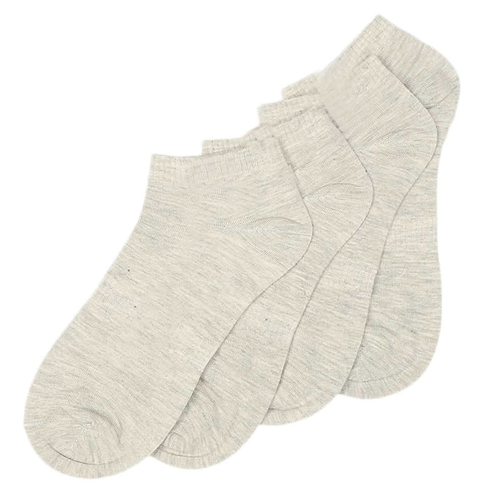 Men's Ankle Socks Pack Of 2 - Beige, Men, Mens Socks, Chase Value, Chase Value