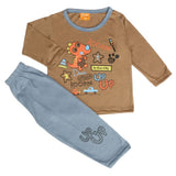 Boys Full Sleeves Suit - Brown, Boys Sets & Suits, Chase Value, Chase Value