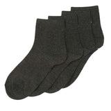 Men's Long Ankle Socks Pack Of 2 - BLACK, Men, Mens Socks, Chase Value, Chase Value