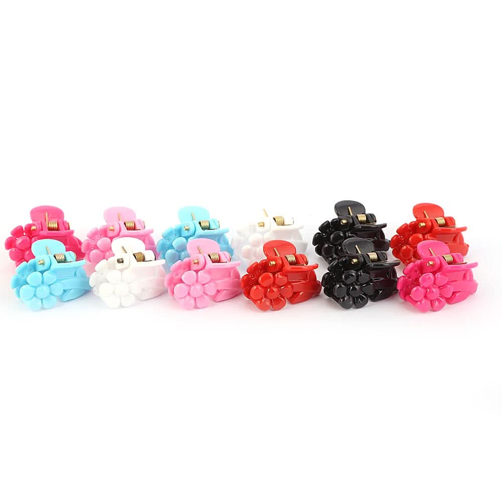 Girls Hair Catcher Set 12 Pcs - Multi, Kids, Hair Accessories, Chase Value, Chase Value