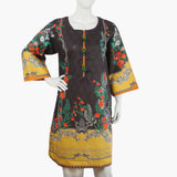 Women's Digital Printed Kurti - Dark Grey, Women Ready Kurtis, Chase Value, Chase Value