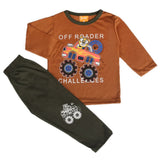 Boys Full Sleeves Suit - Brown, Boys Sets & Suits, Chase Value, Chase Value