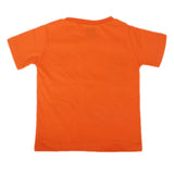 Boys Half Sleeves T-Shirt - Orange, Kids, Boys T-Shirts, Chase Value, Chase Value