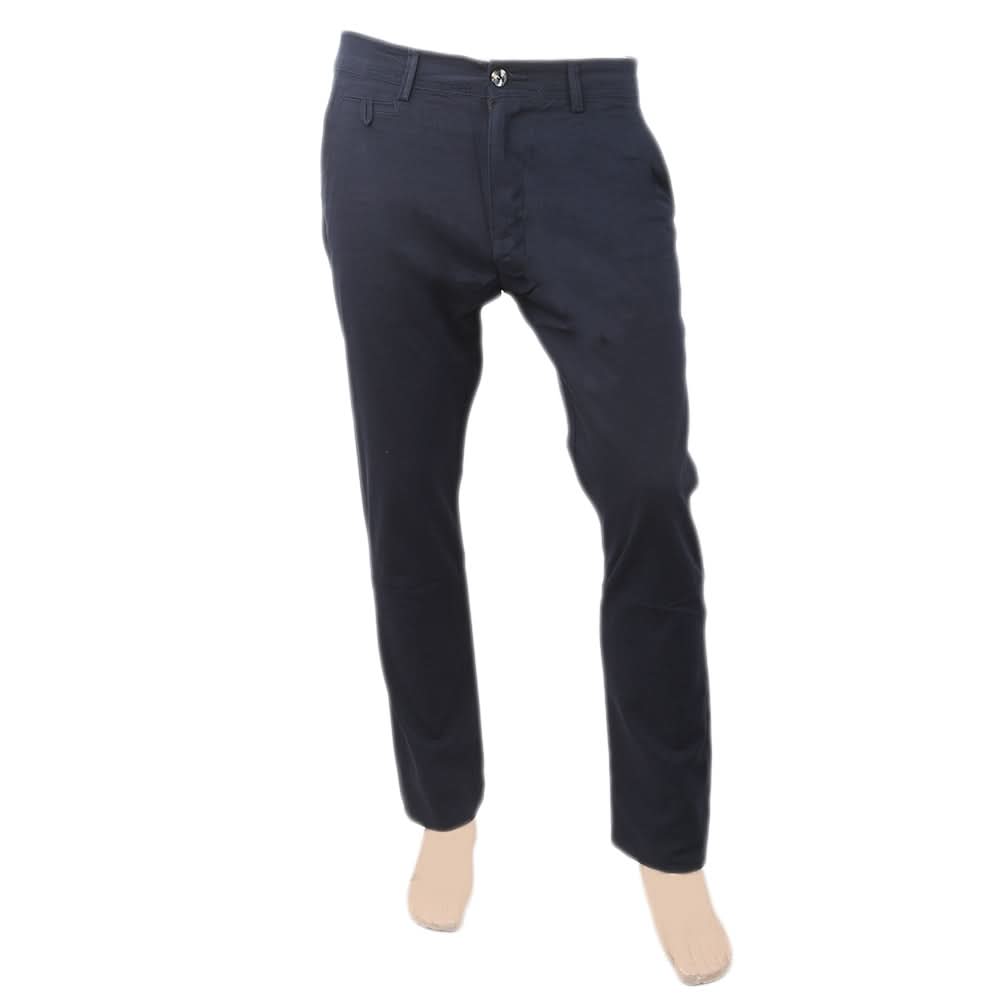 Men's Chino Pant - Navy Blue, Men, Casual Pants And Jeans, Chase Value, Chase Value