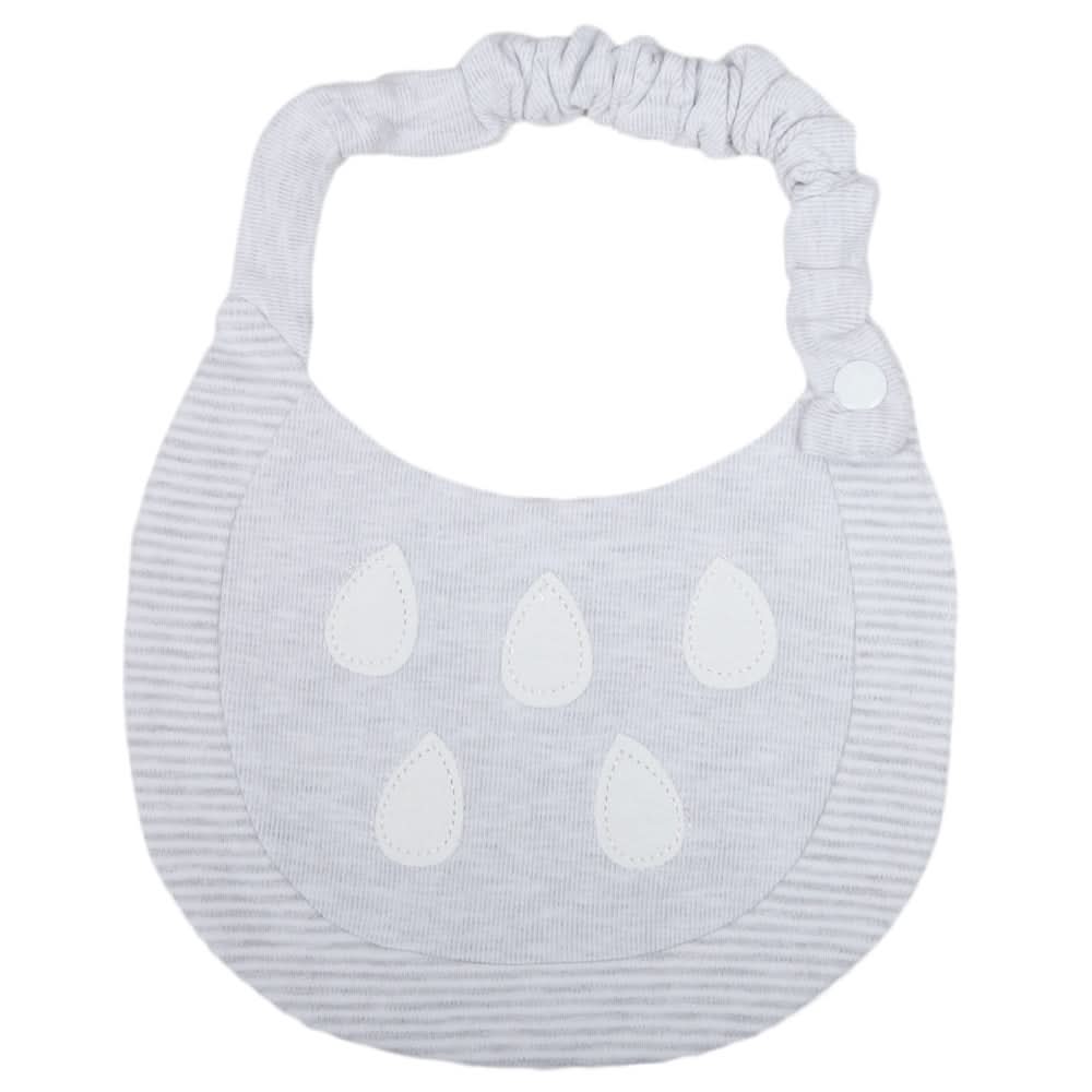 Newborn Cartoon Bib - Grey, Kids, Bibs, Chase Value, Chase Value